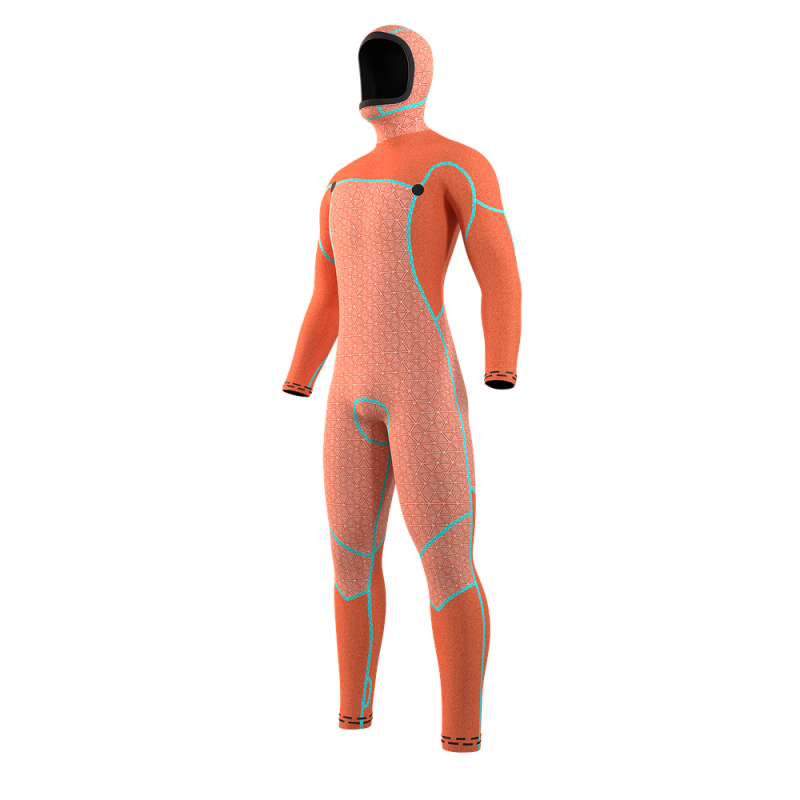 Mystic Voltt Hooded Fullsuit 6/4/3mm Fzip Wetsuit