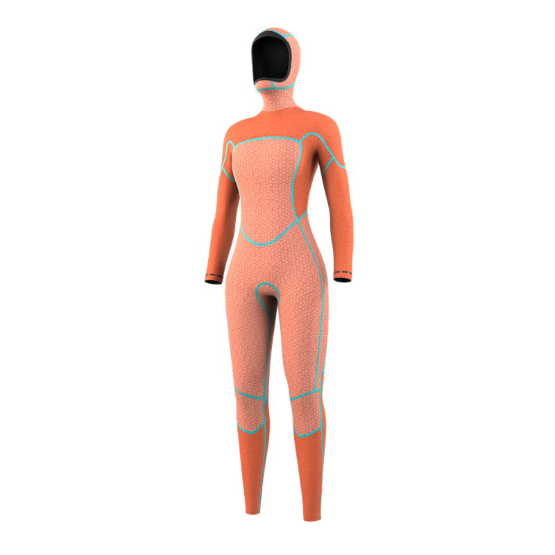 Mystic Gem Hooded Fullsuit 6/4/3mm DFzip Women Wetsuit