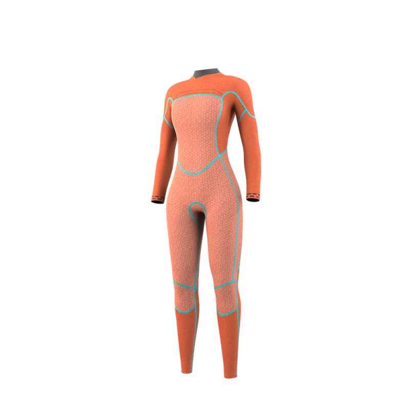 Mystic Gem Hooded Fullsuit 5/4mm Fzip Women Wetsuit