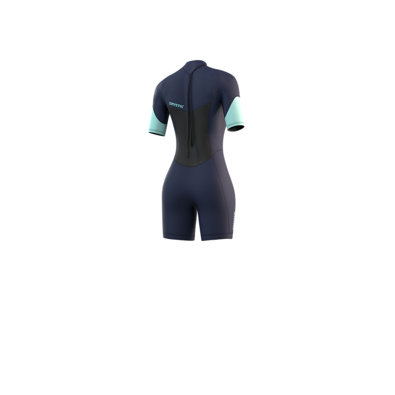 Mystic Brand Shorty 3/2mm Bzip Flatlock Women Wetsuit