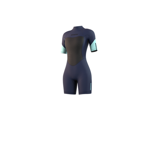 Mystic Brand Shorty 3/2mm Bzip Flatlock Women Wetsuit