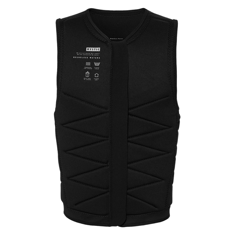 Mystic Outlaw Impact Vest Fzip Wake