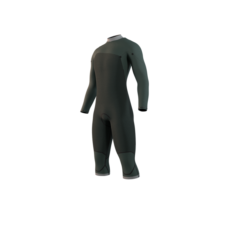 Mystic Motion Longarm Shortleg 4/3mm Fzip Wetsuit