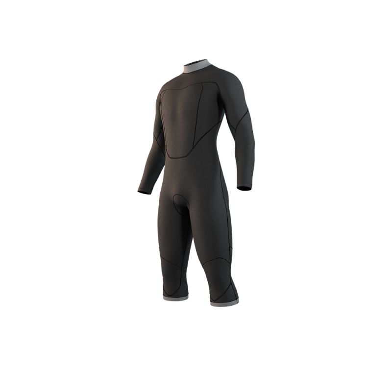 Mystic Brand Longarm Shortleg 3/2mm Bzip Flatlock Wetsuit