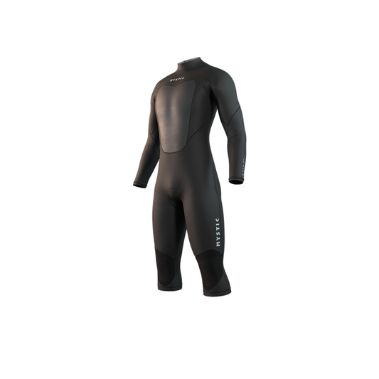 Mystic Brand Longarm Shortleg 3/2mm Bzip Flatlock Wetsuit