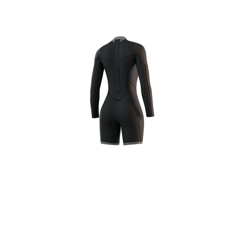 Mystic Brand Longarm Shorty 3/2mm Bzip Flatlock Women Wetsuit