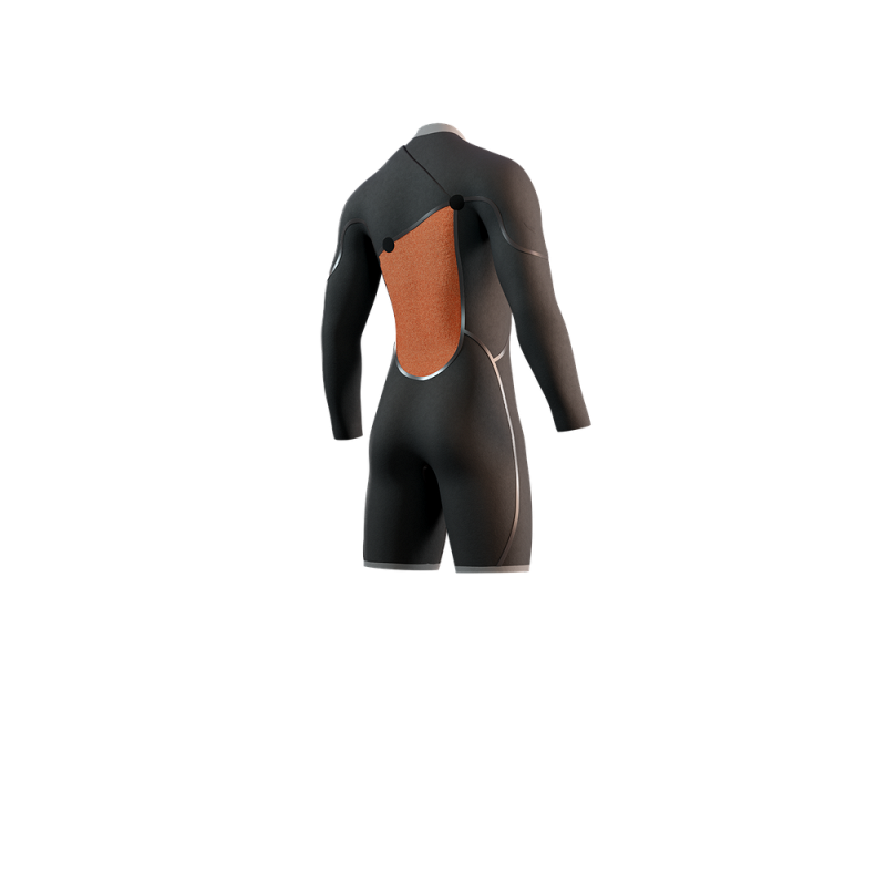 Mystic The One Longarm Shorty 3/2 Zipfree Wetsuit