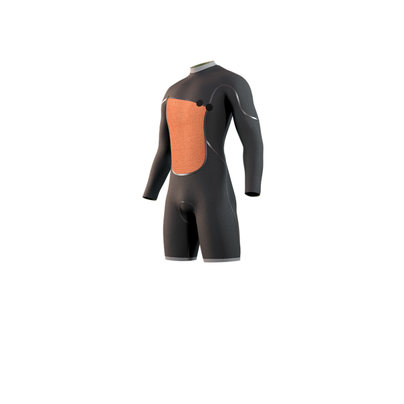 Mystic The One Longarm Shorty 3/2 Zipfree Wetsuit