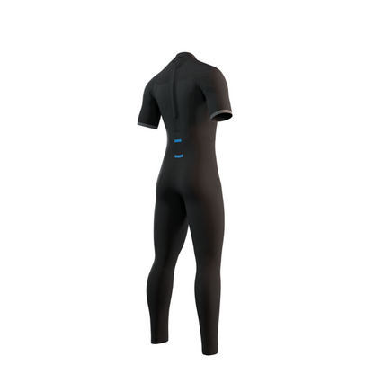 Mystic Brand Shortarm 3/2mm Bzip Flatlock Wetsuit