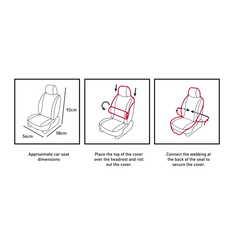 Mystic Car Seat Roll Cover