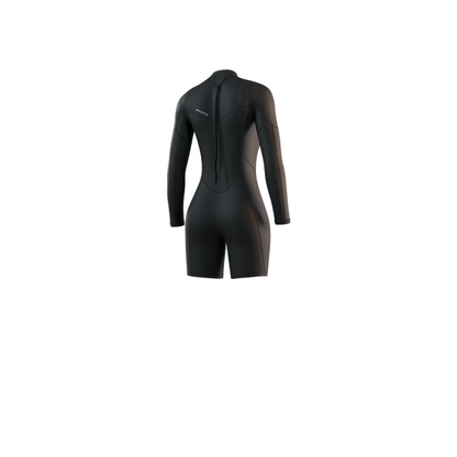Mystic Brand Longarm Shorty 3/2mm Bzip Flatlock Women Wetsuit