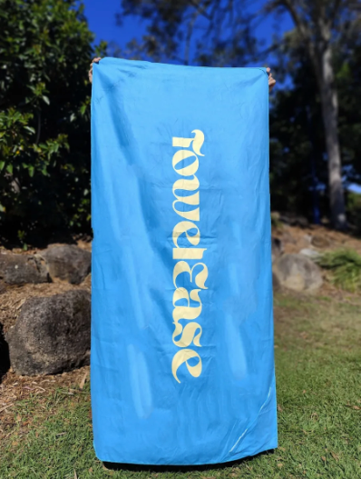TowelEase Beach Towel Ultrasoft with Magnets, Pockets & Sand-free!